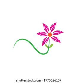 Lotus flowers logo Template Vector 