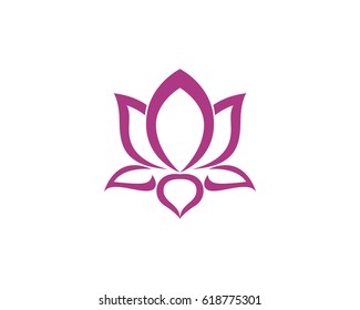 Lotus flowers logos
