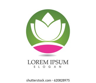 Lotus flowers logos