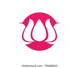 Lotus flowers logos