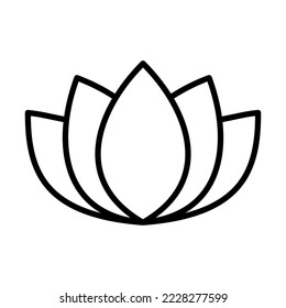 Diseñar plantillas vectoriales de logotipo de Lotus Icon Ilustración Ilustración y píxeles de símbolos Perfecto