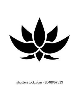 Lotus icon royalty free vector design illustration