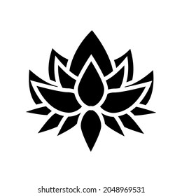 Lotus icon royalty free vector design illustration