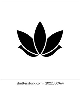 lotus  icon symbol vector elements for infographic web