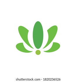 Lotus icon vector design illustration