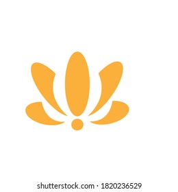 Lotus icon vector design illustration
