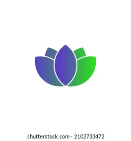 Icono de Lotus. Ilustración vectorial para diseño gráfico, Web, UI, aplicación.