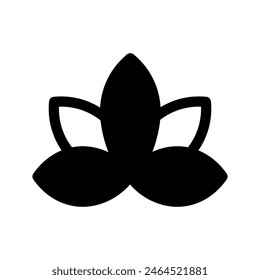 Lotus Icon Vector Symbol Design Illustration