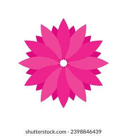 lotus icon vector template illustration logo design