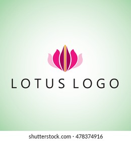 lotus  ideas design vector illustration on background