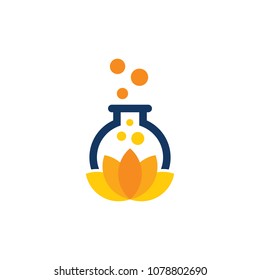 Lotus Lab Logo Icon Design