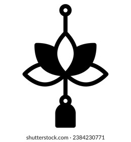 Lotus Lantern icon illustration, for UIUX, Infographic, etc