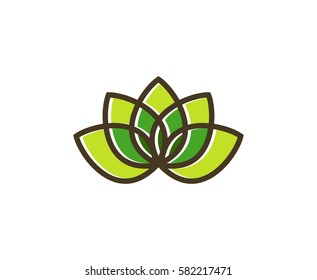 Lotus Logo Stock Vector (Royalty Free) 582217471 | Shutterstock