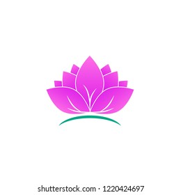 Lotus Logo Design Stock Vector (Royalty Free) 1220424697 | Shutterstock