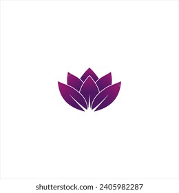 Lotus Logo Design. Lotus Flower Logo Vector. Lotus Spa Logo Template