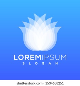 lotus logo design ready to use