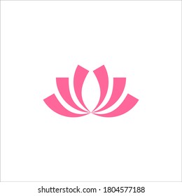 lotus logo design vector sign