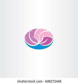 lotus logo icon design element