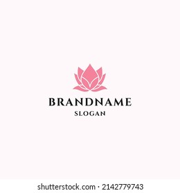 Lotus logo icon design template