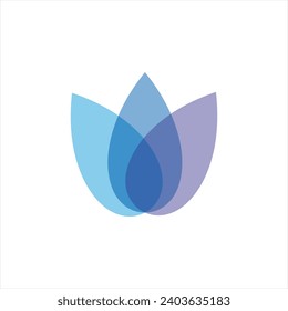 Lotus logo. Lotus icon vector. Healing. Health. Modern Minimalist Logo Design. application icon