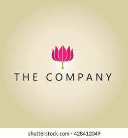 lotus  logo on background