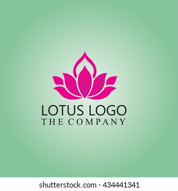Lotus-Logo auf Hintergrund