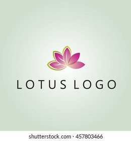 lotus logo on background