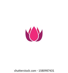 Lotus logo template icon design