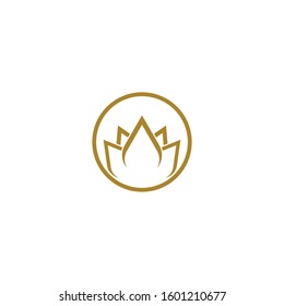 Lotus logo template icon design