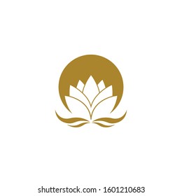 Lotus logo template icon design
