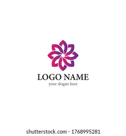 Lotus logo template icon design