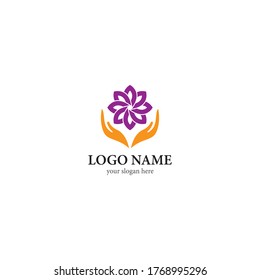 Lotus logo template icon design