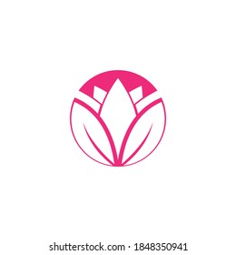 Lotus logo template icon design