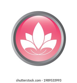 Lotus logo template icon design