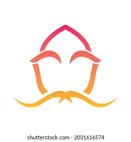 Design der Lotus Logo-Vorlage