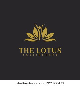 Lotus Logo Template Vector 