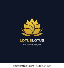Lotus Logo Vorlage Vektorsymbol Design