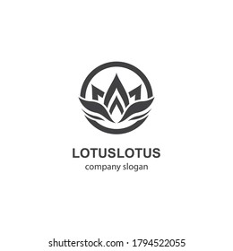 Lotus logo template vector icon design