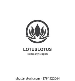 Lotus logo template vector icon design