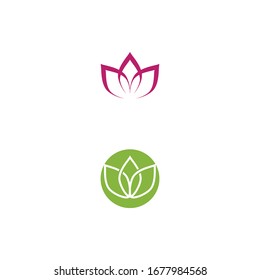 Lotus Logo Template vector symbol nature