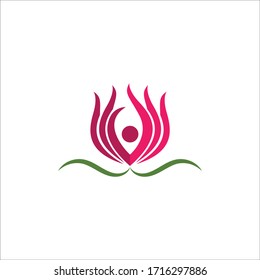 Lotus Logo Template vector symbol nature