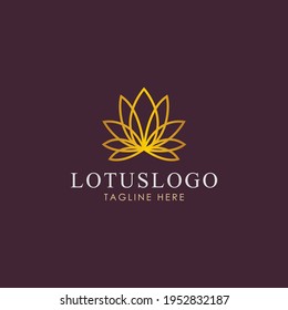 lotus logo vector. eps format.