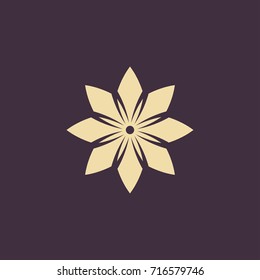 Lotus logo vector icon illustration