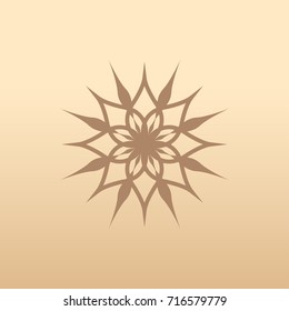 Lotus logo vector icon illustration