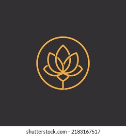 Lotus logo vector stock images