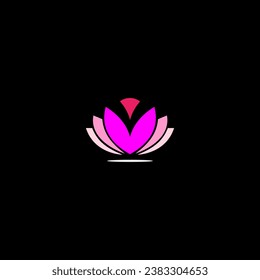 Lotus lorem ipsum vectoris logo