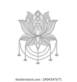 Lotus Mandala coloring book page for kdp book interior. Peaceful Petals, Ability to Relax, Brain Experiences, Harmonious Haven, Peaceful Portraits, Blossoming Beauty mandala design.