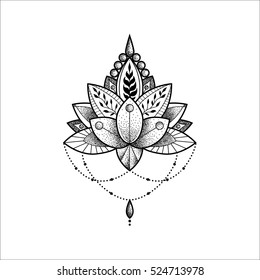 Lotus ornament