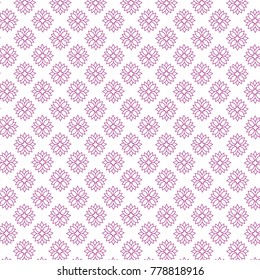 lotus ornament seamless pattern