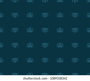 Lotus outline seamless pattern. Background from indian flowers for your website. Indian backdrop for fabric. Vector illustration